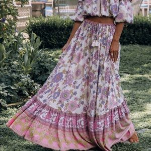 Spell Buttercup Maxi Skirt